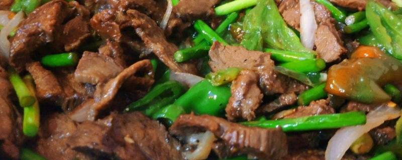牛腱肉怎么炒